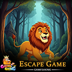 Angry King Lion Escape