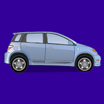 Blue And Gray Car Escape