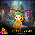 Calm Happy Boy Escape