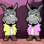 Cheerful Donkey Rescue