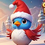 Christmas Hat Bird Rescue