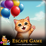 Colorful Balloon Cat Escape