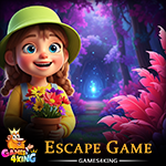 Colorful Flowerpot Girl Escape