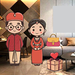 Couple Ready For Wedding Function