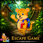 Cute Jungle Tiger Escape