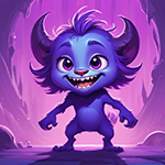 Cute Violet Beast Escape