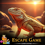 Desert Iguana Escape