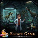 Dino Lab Assistant Boy Escape