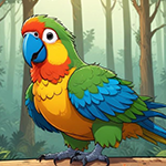 Excited Parrot Escape