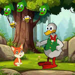 Father Duck Freed His Son
