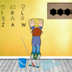 Find Cleaning Boy