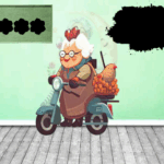 Find Cute Hen Grandma