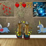 Find Old Magical Shoes