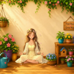 Find Peaceful Girl Liora