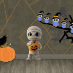 Find The Cute Pumpkin Mummy