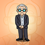 Find The Old Man Glasses