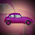 Find The Pink Color Car Key