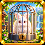 Free The Caged Angora Rabbit