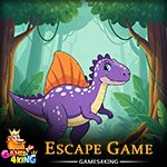 Friendly Purple Dino Escape