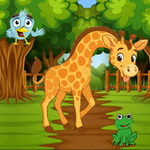 Giraffe Seeks Her Lost Baby