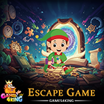 Green Magic Elf Boy Escape