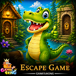 Happy Crocodile Escape
