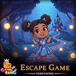 Happy Dark Girl Escape