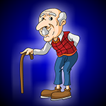 Help To Find The Old Mans Walking Stick