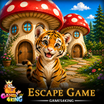 Joyful Tiger Cub Escape