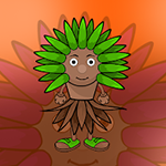 Leaf Hair Girl Rescue