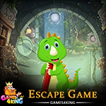 Learning Green Dinosaur Escape