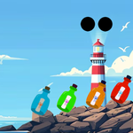 Lighthouse Whale Escape