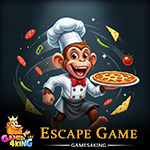 Magical Monkey Pizza Chef Escape