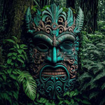 Old Man Fled Tiki Forest