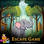 Peaceful Elephant Escape