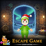 Playful Santa Elf Girl Escape