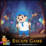 Playful Stilt Man Escape