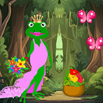 Queen Frog Expresses Her Love