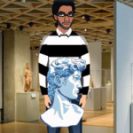 Retrieve The Museum Statue