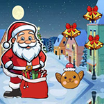 Santa Stranded On Christmas Street