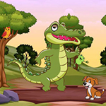 Save Dangerous Situation Frog