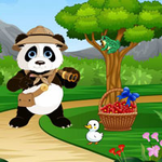 Scientist Panda Reach Cave House