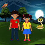 Siblings Escape From Dark Forest