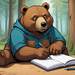 Smart Writer Bear Rescue
