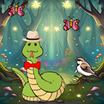 Snake Locates The Partner