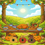 The Enchanted Pumpkin Forest