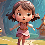 Wise Little Girl Escape