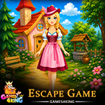 Young Ancient Girl Escape